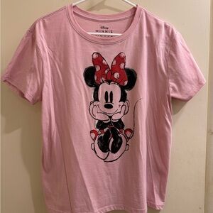 Disney Minnie Mouse Pink Short Sleeve Tee